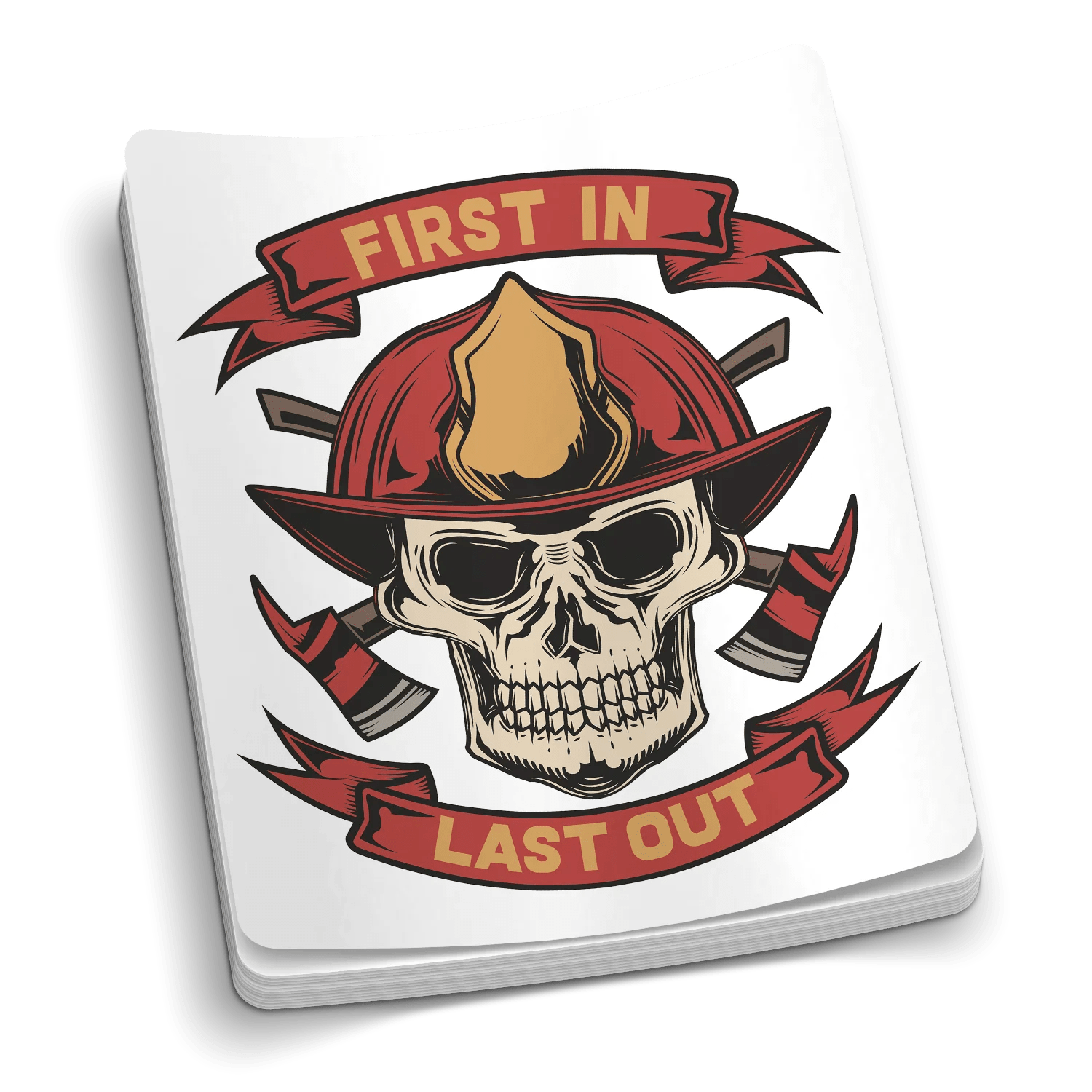 First In Last Out Sticker