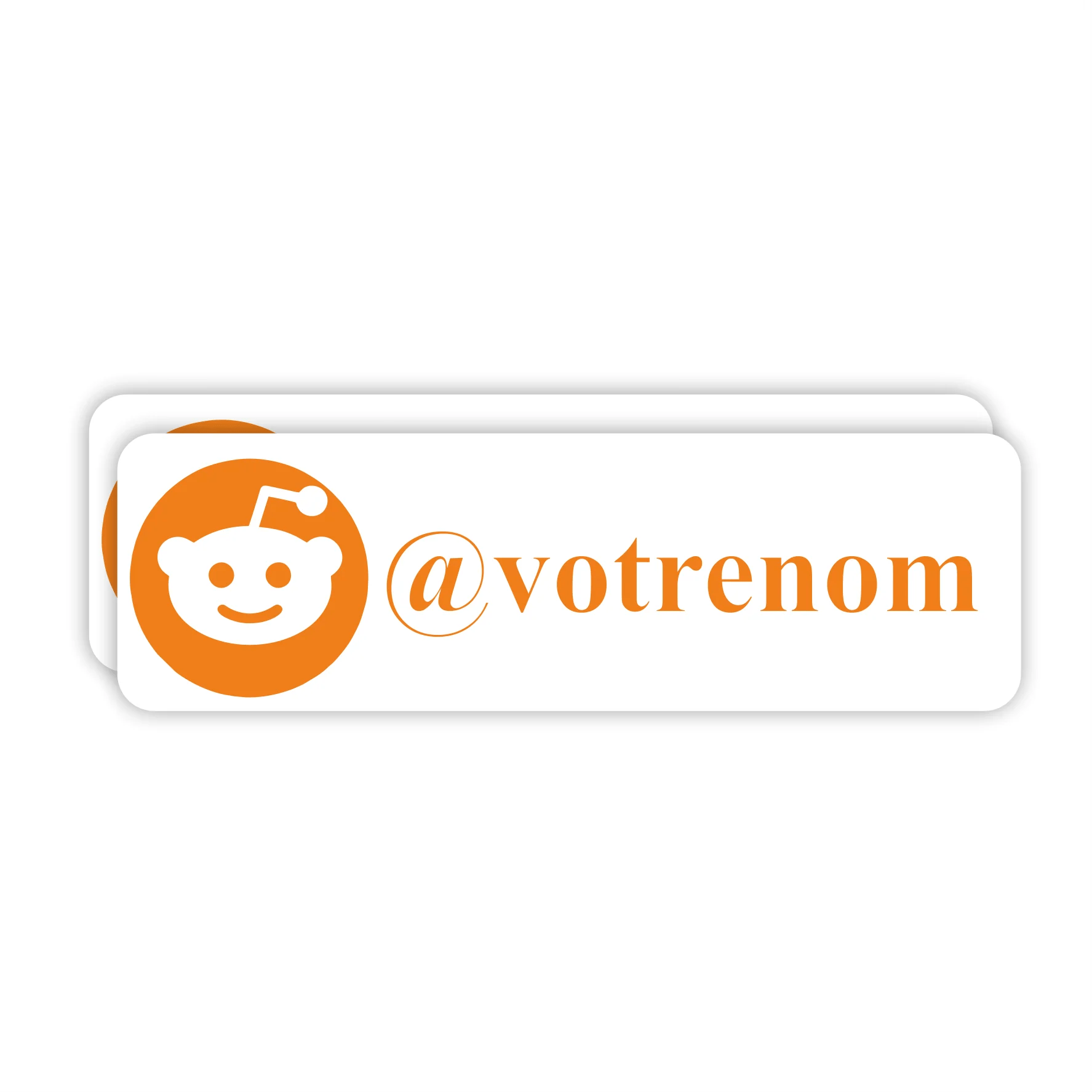 Reddit personnalisé Sticker Autocollant StickerGreen