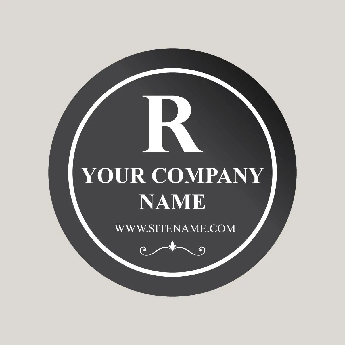 Company Logo Stickers Custom Stickers and Labels