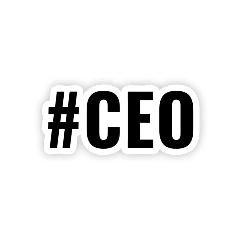 CEO Sticker