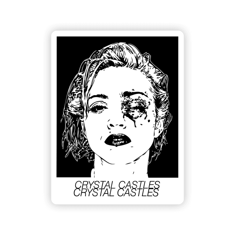 Crystal Castles Sticker