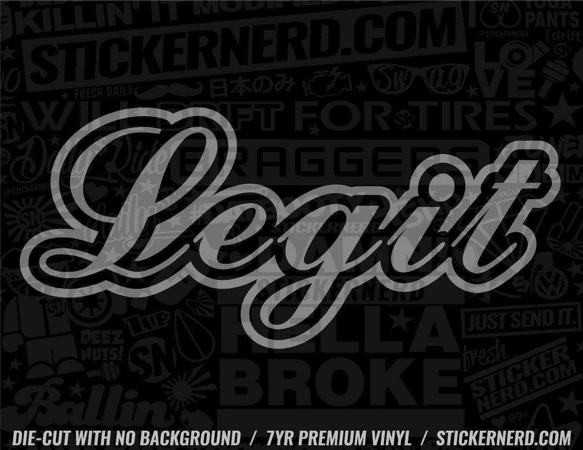 Legit Sticker