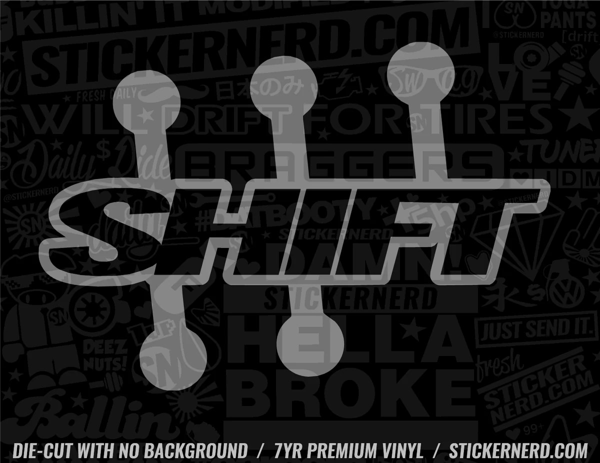 Shift Sticker