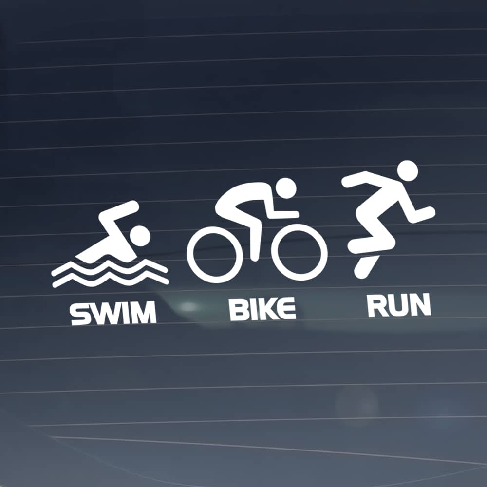Swim Bike Run V1 • Stickerplot