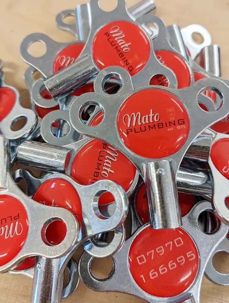 Order Branded Radiator Keys No Minimum Designed For You