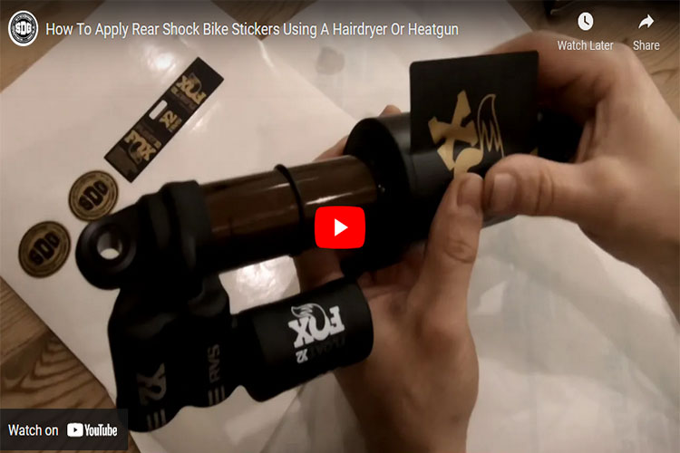 Mountain Bike Stickers, Decals and Graphics