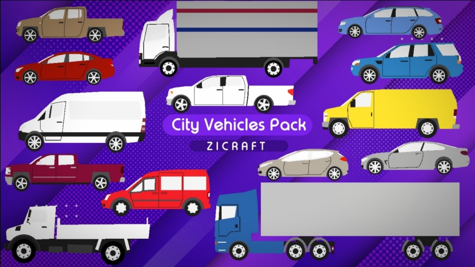 City Vehicles Pack 2