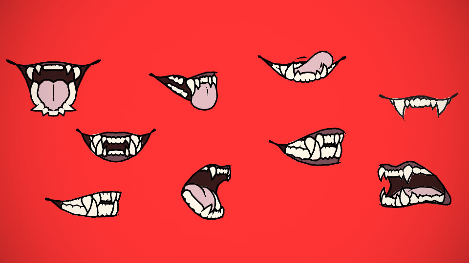 Demonic Mouths Pack