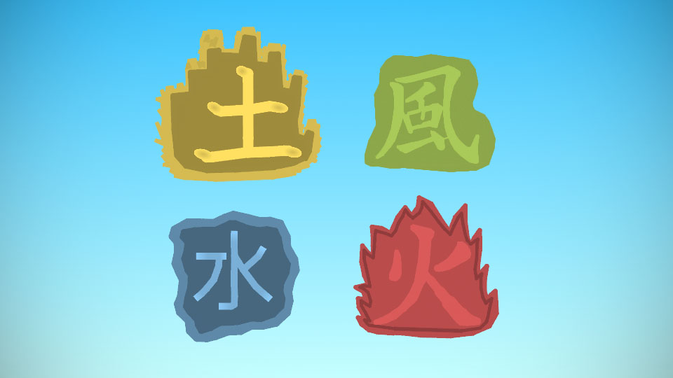 Japanese Element Symbols Pack