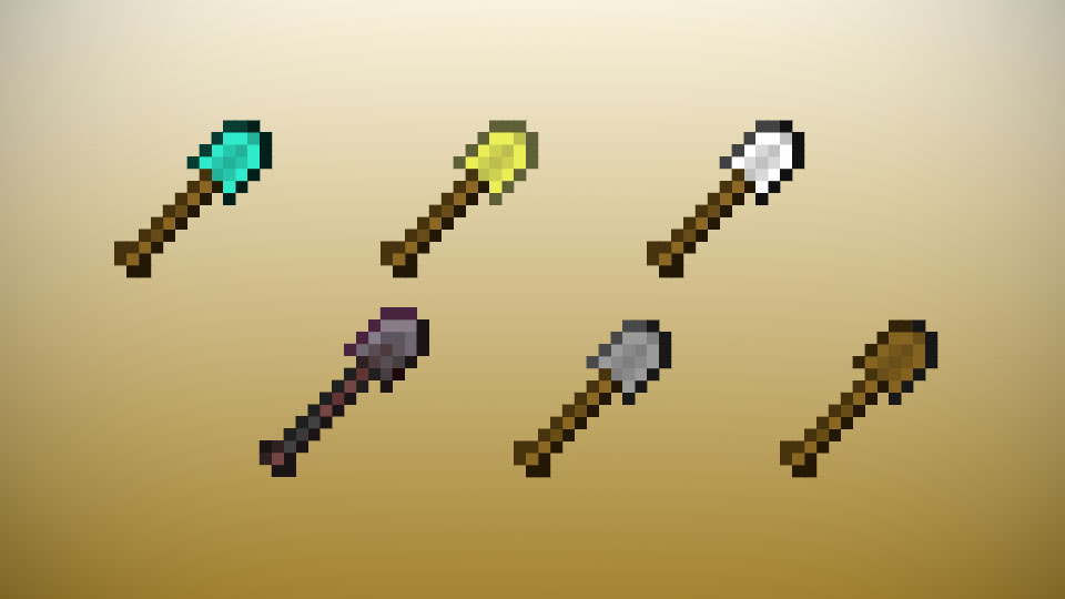 Minecraft Shovels Pack