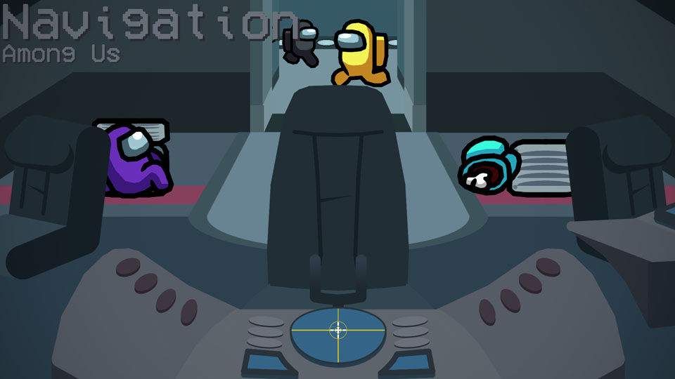 Among Us Room Background