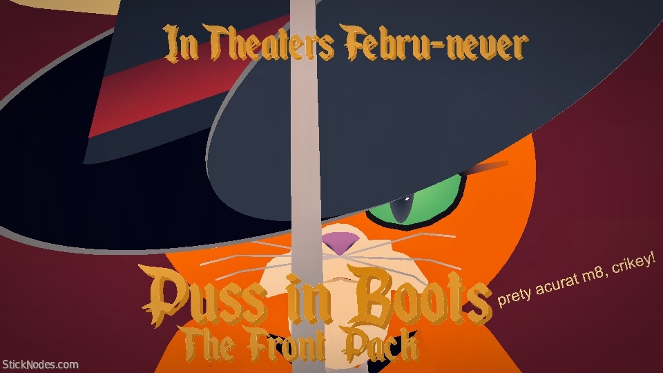 Puss in Boots Front Pack