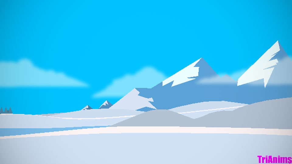 Snowy Mountains Background Pack