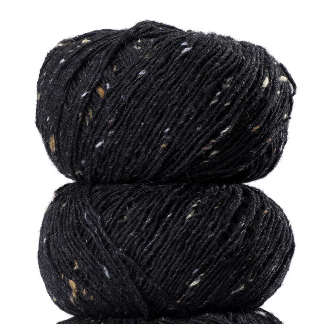 Geilsk tweed Black Stickwick yarn & design