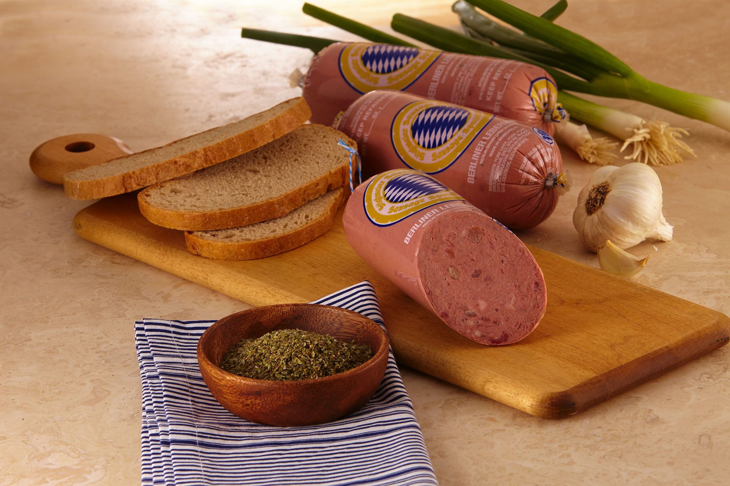 Berliner Liver Sausage 491 Stiglmeier Sausage Co. Inc.