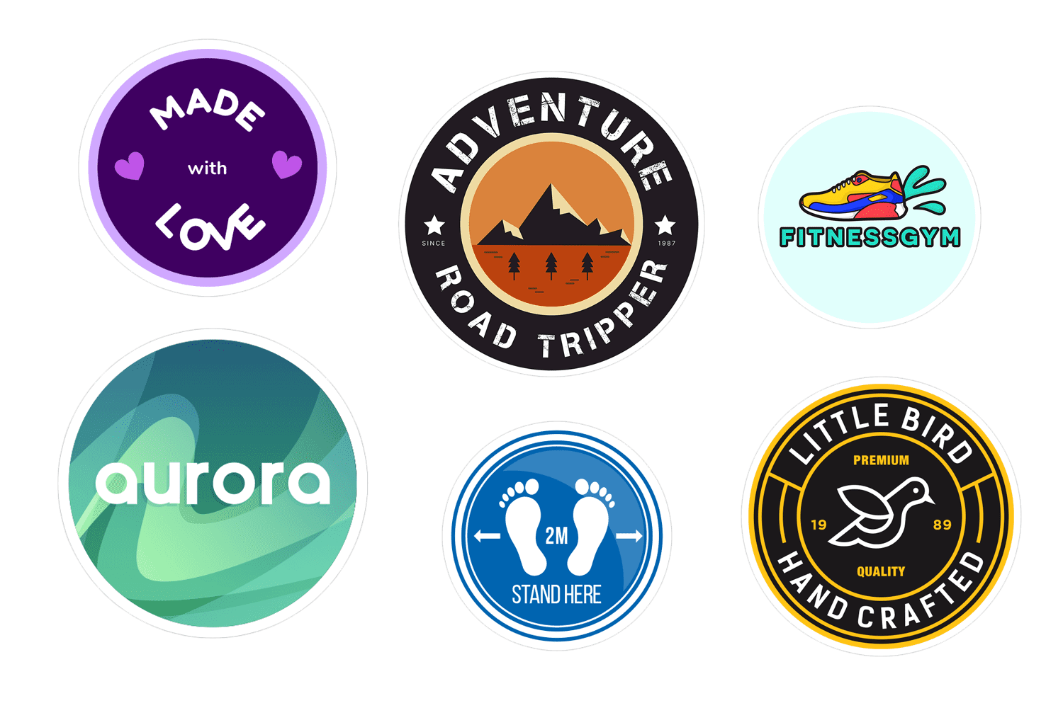 Circle Stickers STIKIT MASTER Print Your Custom Stickers With Us