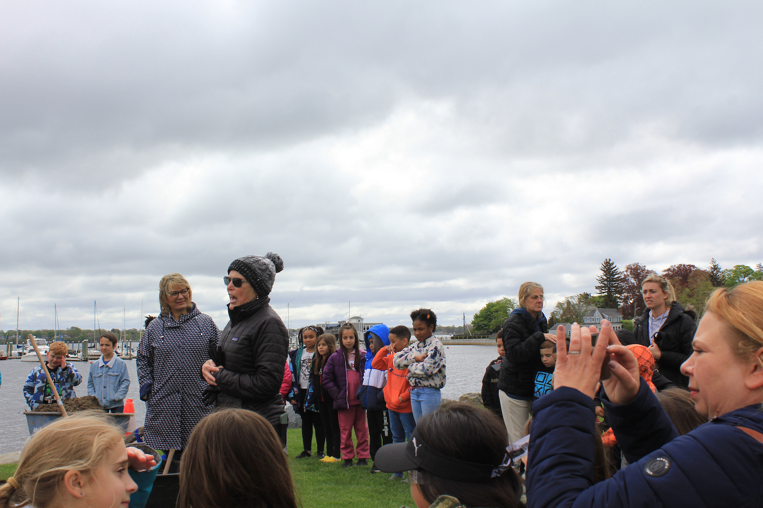 Arbor Day Tree Planting in Stillhouse Cove Park Edgewood Waterfront