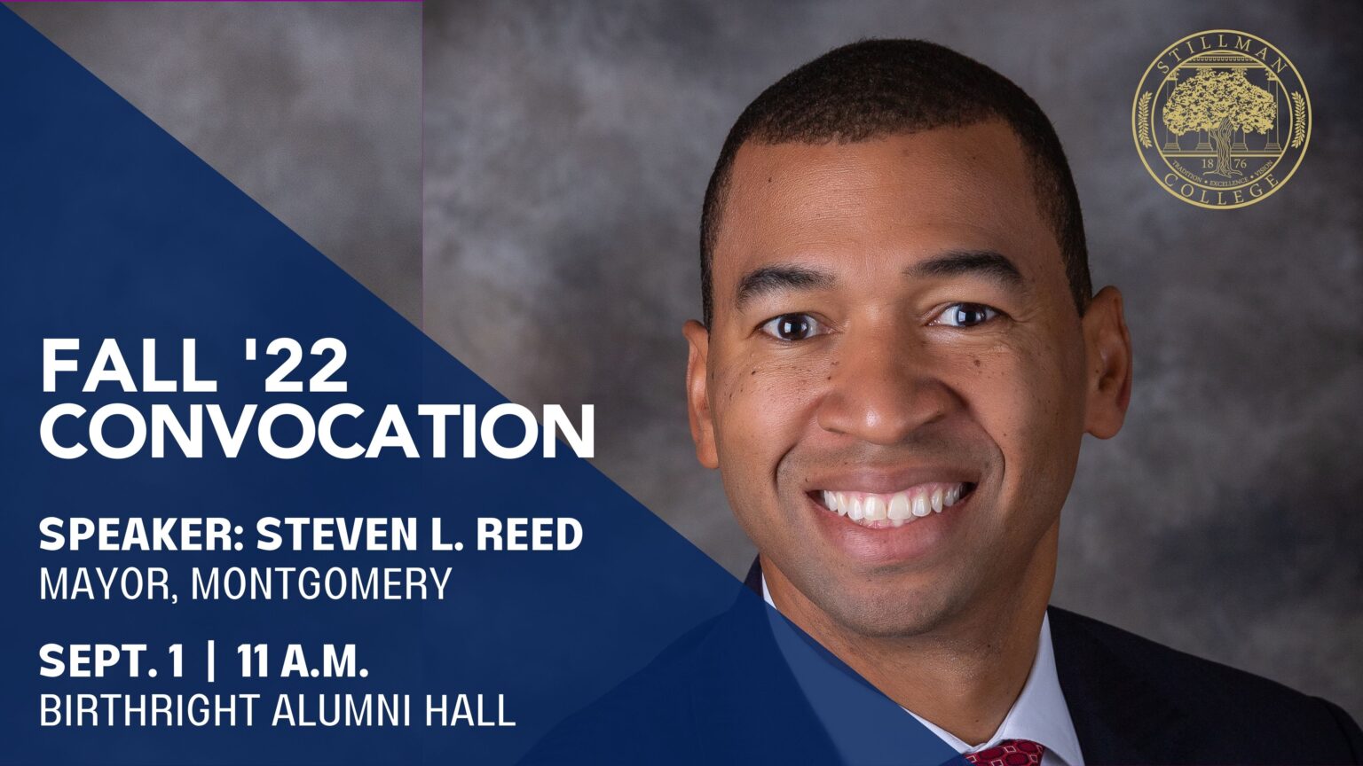 Mayor of Montgomery to deliver keynote at Stillman Convocation