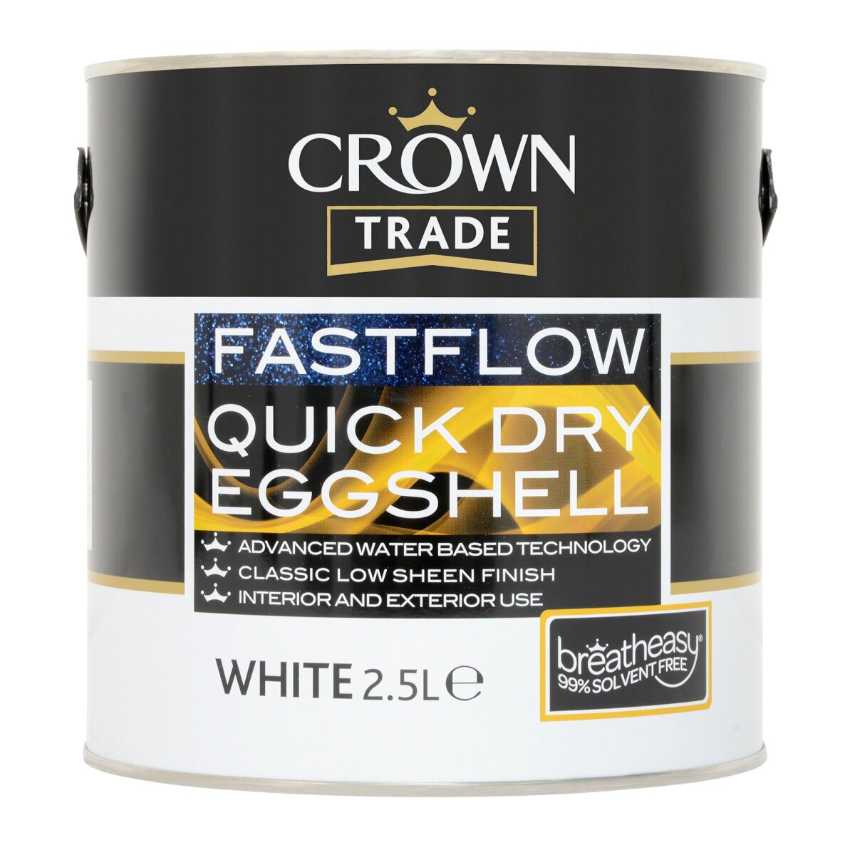 crown fastflow eggshell wood & metal paint white Decor