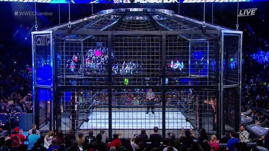 A Look At How The New Elimination Chamber Was Made