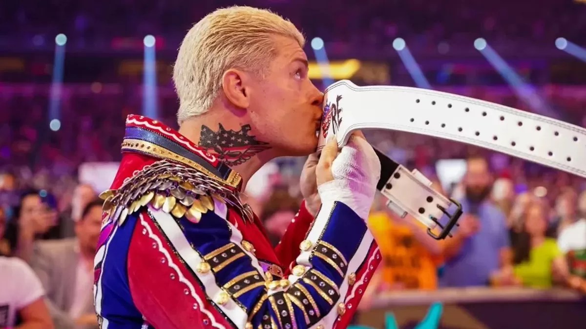 Cody Rhodes Reveals First Look At His Weight Belt For Night 1 Of