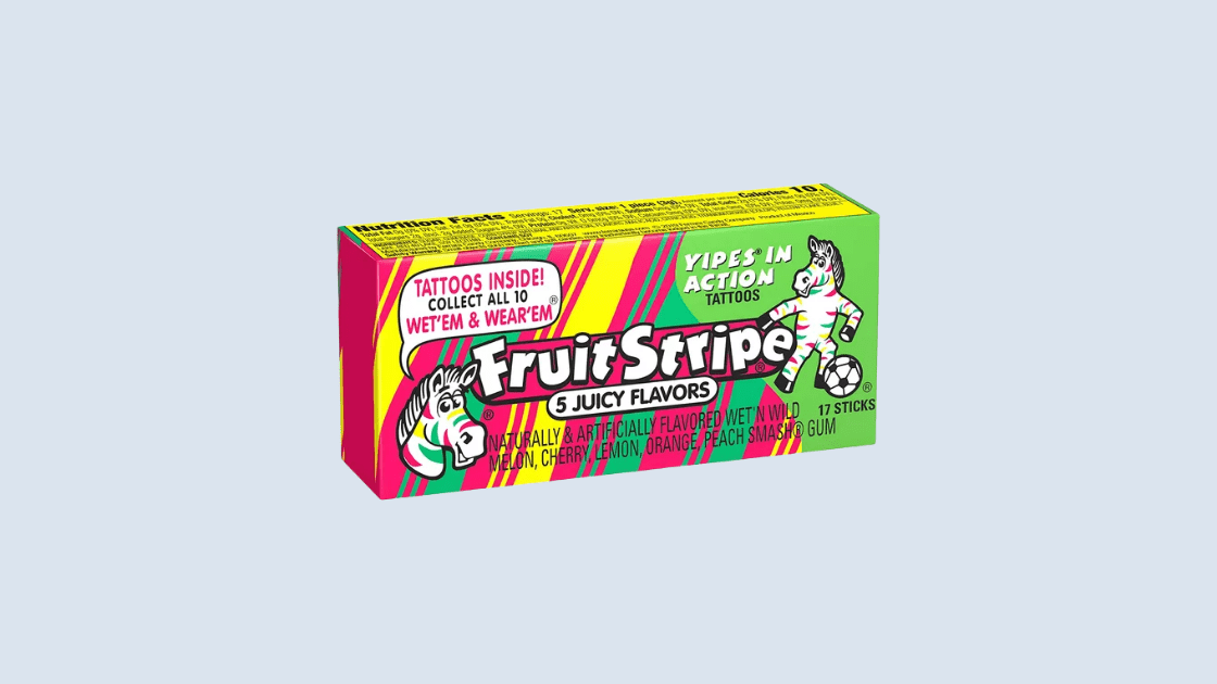 Do They Still Make Fruit Stripe Gum?