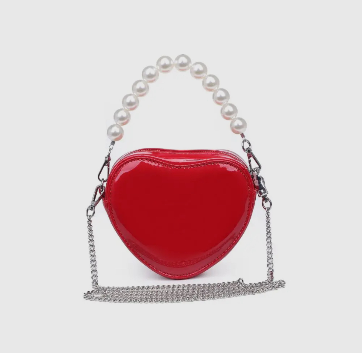 Urban Expressions Mi Amore Heart Shaped Evening Bag Stilluz