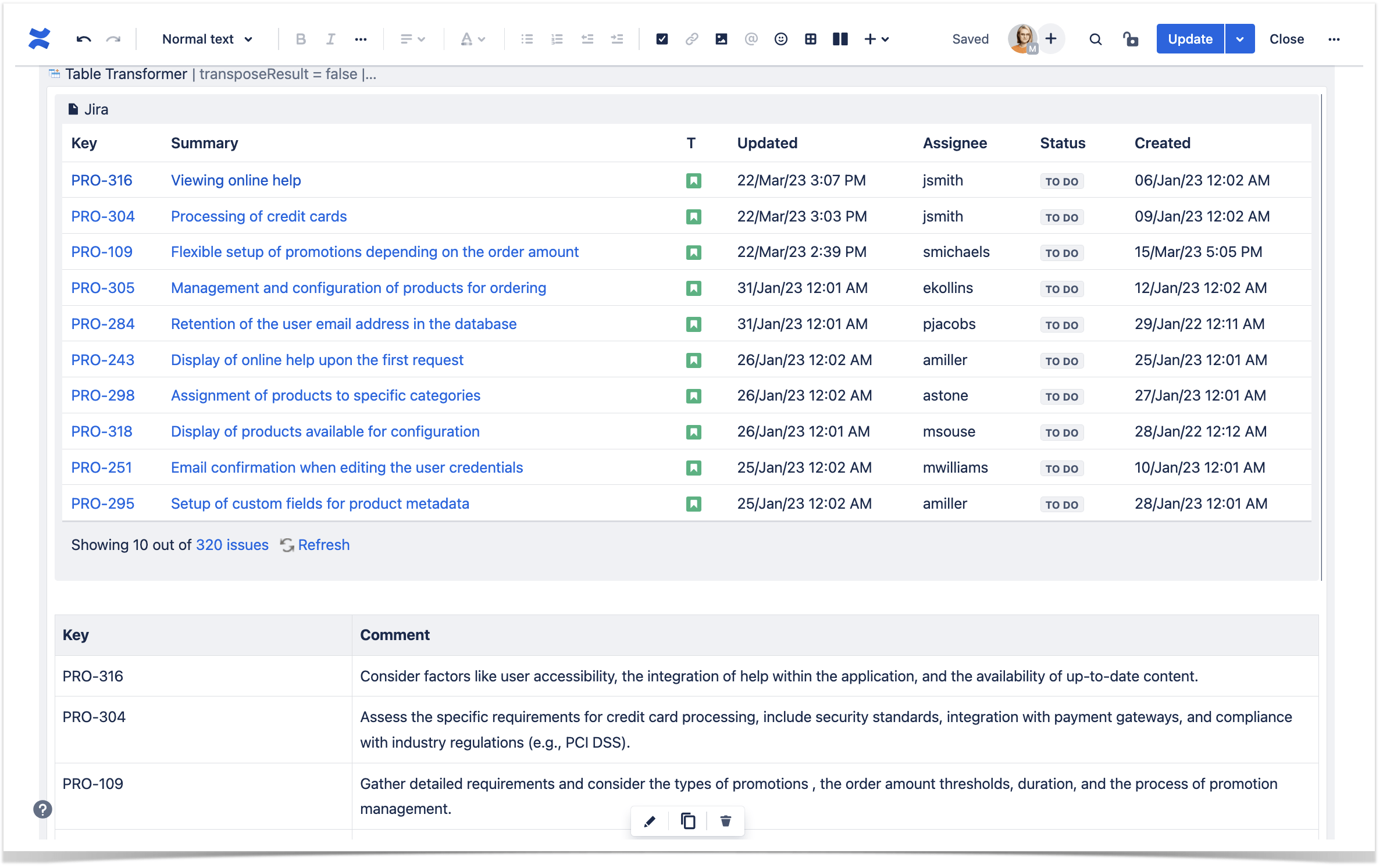 Confluence Tables Without Limits How to Use Table Transformer Stiltsoft