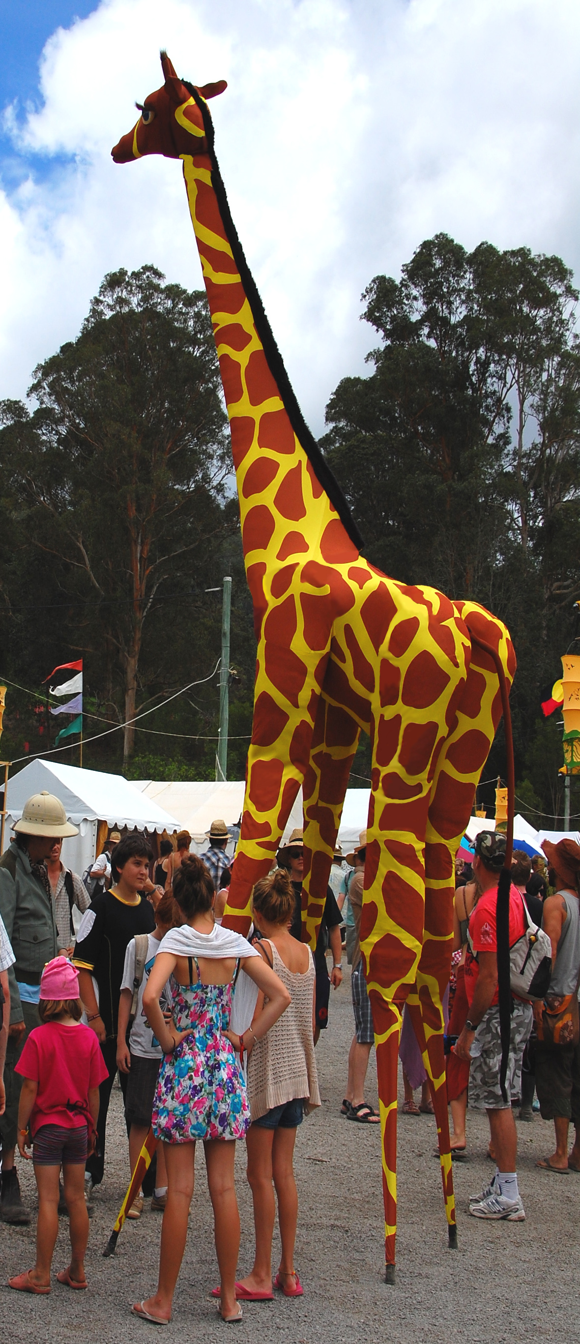 Stilt Walkers Australia Gemma Giraffe
