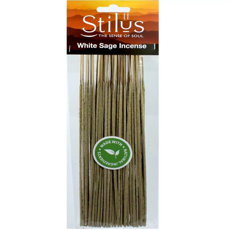 White Sage Incense (100 NATURAL) 40st Stilus