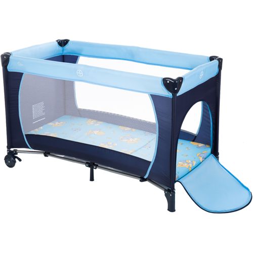 Reisebett (Mit Matratze 100 BAUMWOLLE) Kinder Baby Bett Klappbett