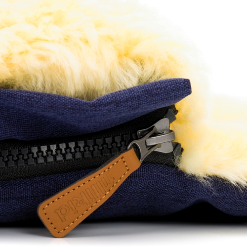 FILLIKID 100 LAMMFELL Winterfußsack Kinder Fußsack für Kinderwagen