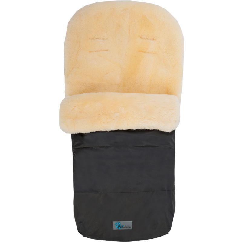 ALTABEBE 100 LAMMFELL Winterfußsack Kinder Fußsack für Kinderwagen