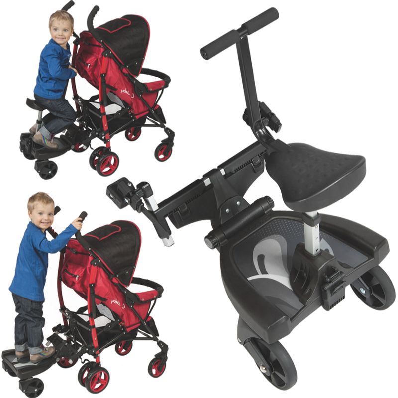 FILLIBOARD SET Buggy Board + Zusatzsitz Kinderwagen Jogger Trittbrett Kiddyboard eBay