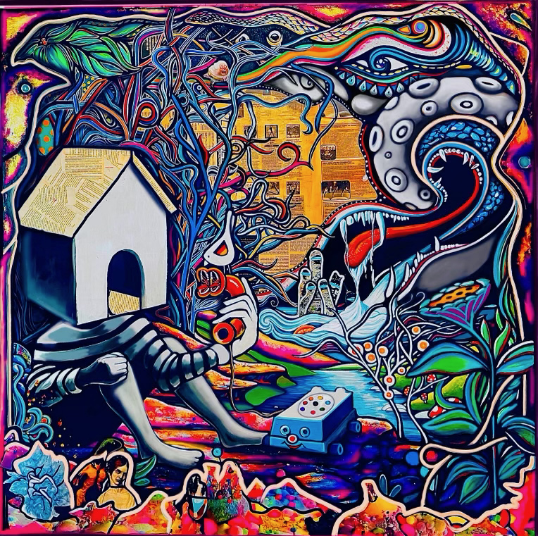 Stimpunks Community Art "Mobile Home" by Heike Blakley Stimpunks