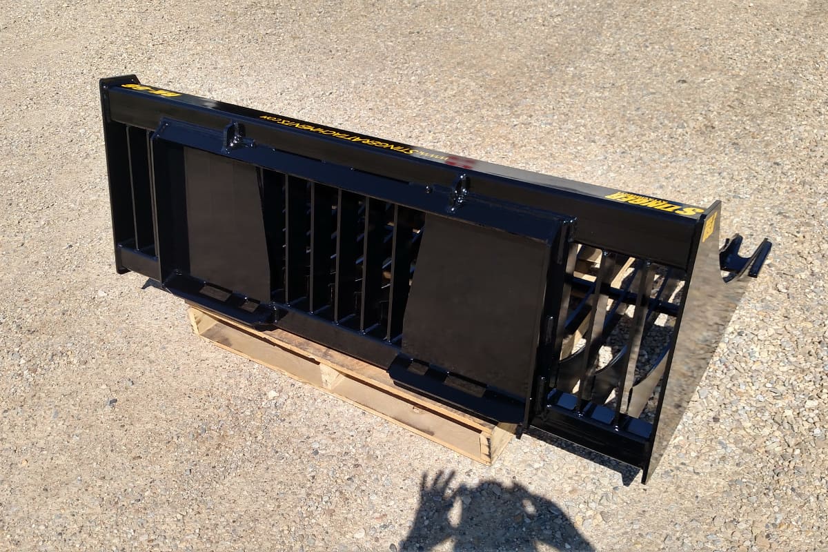 Skid Steer Rock Bucket RK Series Stinger Attachments