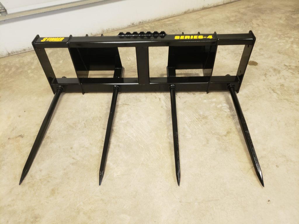 Skid Steer Bale Spears for Sale Stinger Attachments