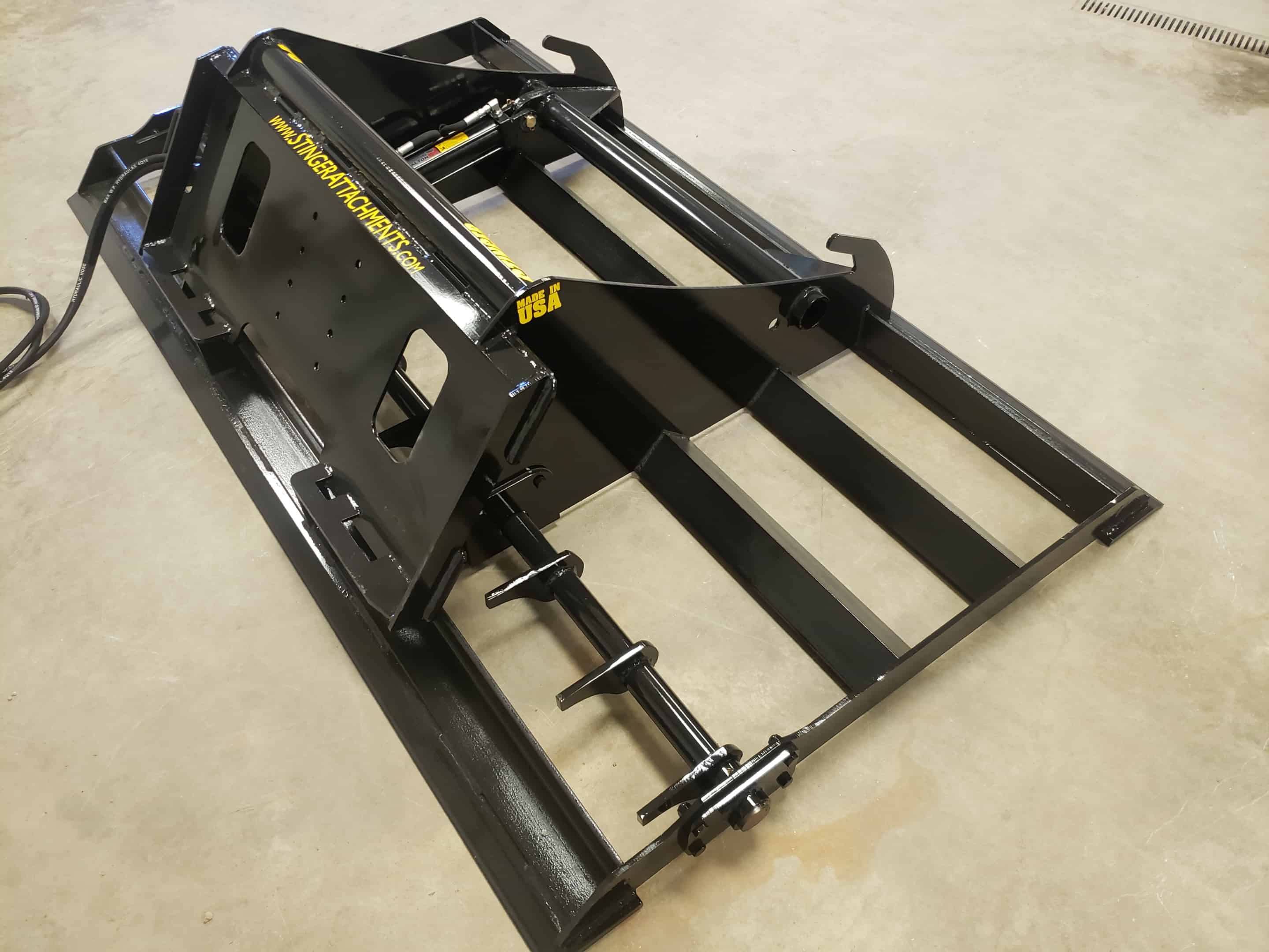 Skid Steer Land Plane Attachment Stinger Attachments