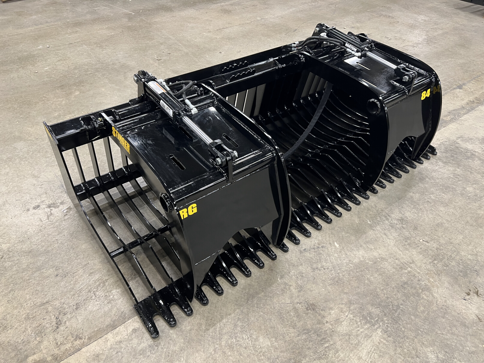 Rock Grapple Bucket For Tractor Online Price