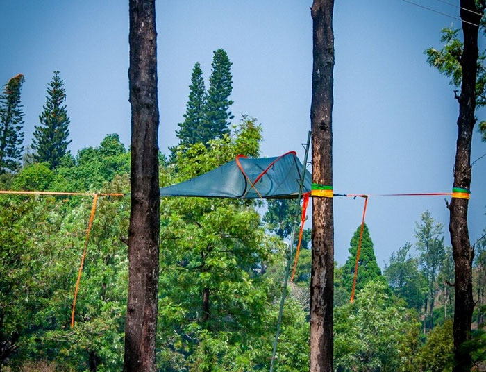 Stingray Tribe Camping in Tentsile Tree Tents in Kerala
