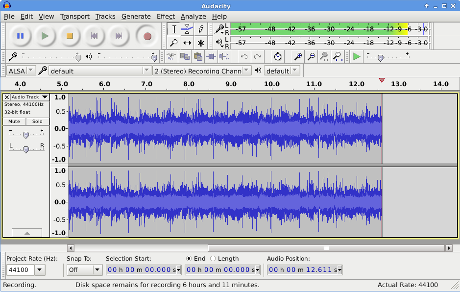 Audacity Ελεύθερο πρόγραμμα επεξεργασίας ήχου Στην Πρίζα