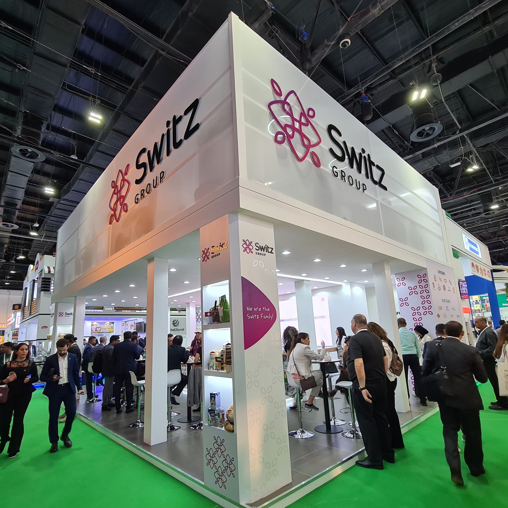 Switz Group's Exhibition Stand in Gulfood Designed by STIRIXIS Group
