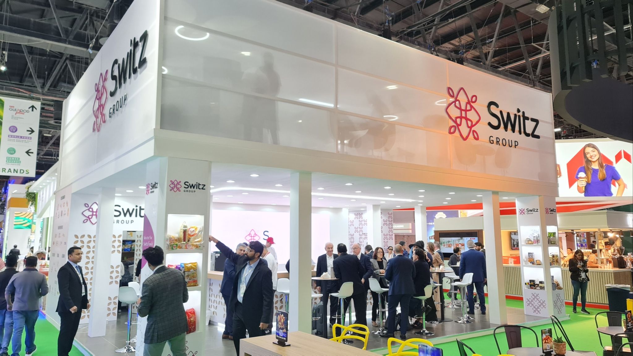 Switz Group's Exhibition Stand in Gulfood Designed by STIRIXIS Group
