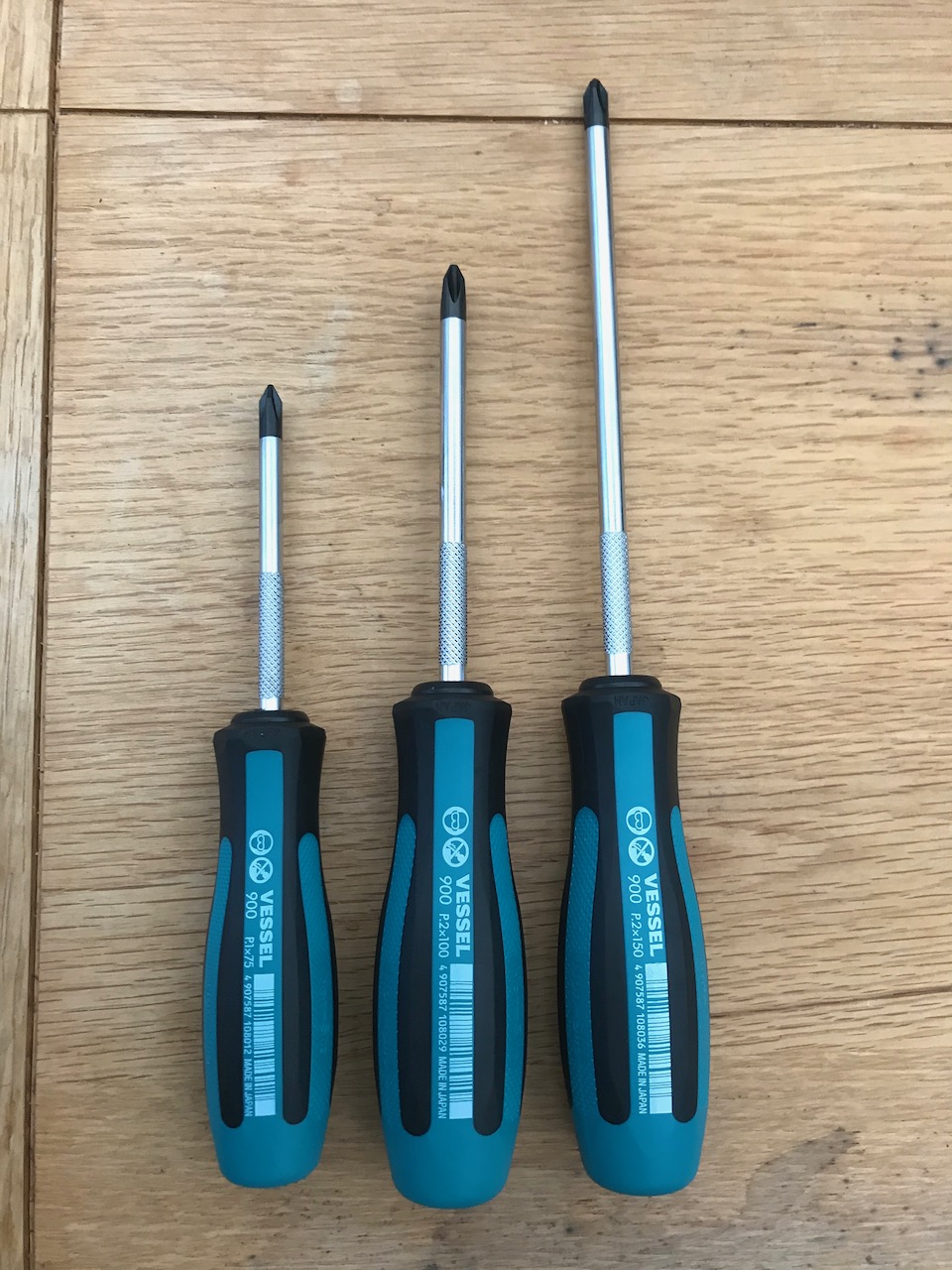 JIS Screwdrivers Stirling Bikes
