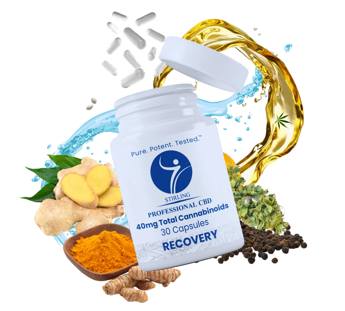 CBD Recovery Capsules Help Your Muscles Operate at 100