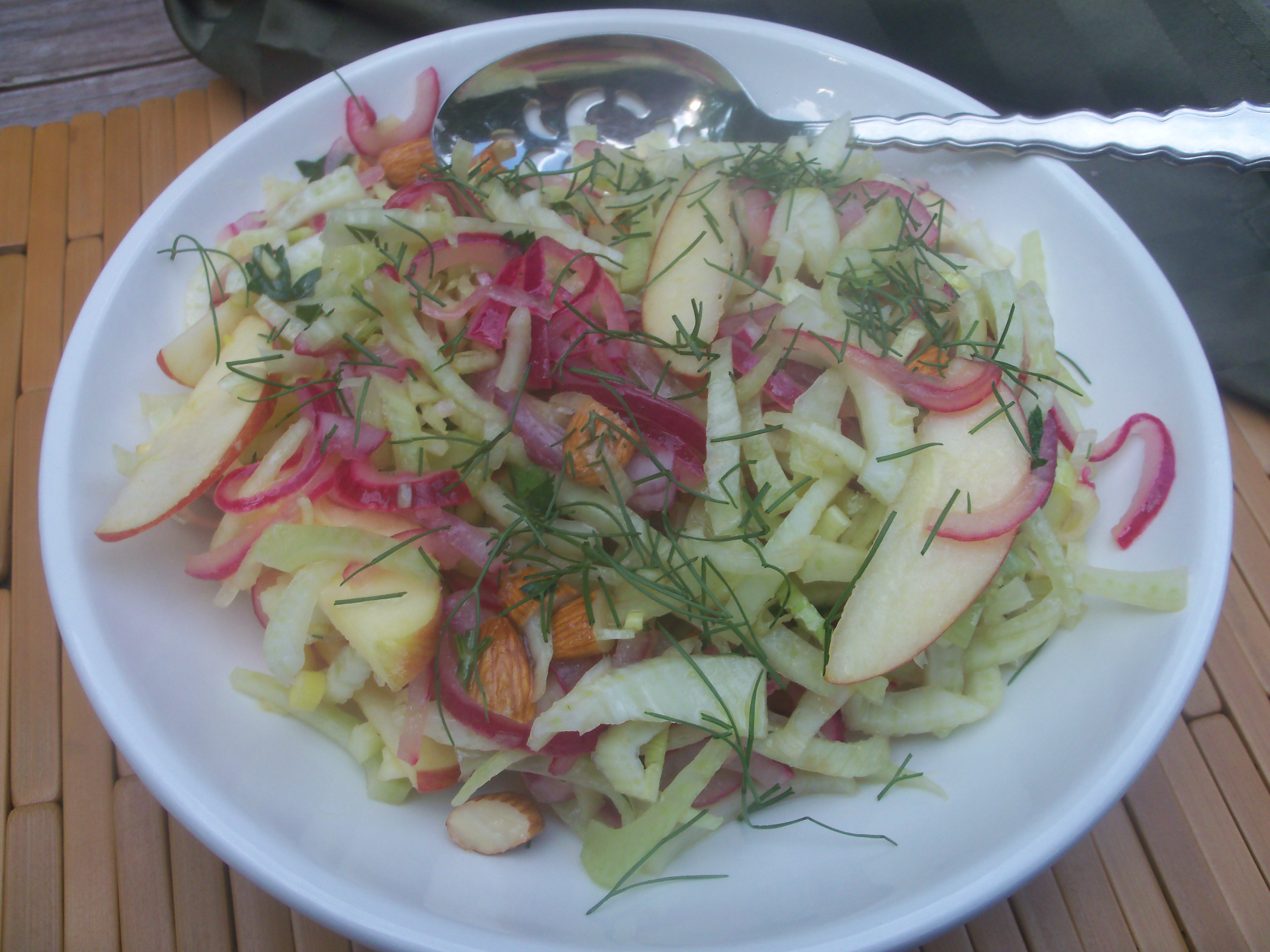 Fennel, Pickled Onion & Apple Salad