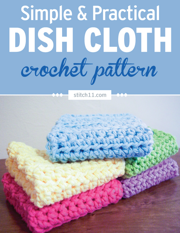 Easy Crochet Dishcloth Patterns Beginners