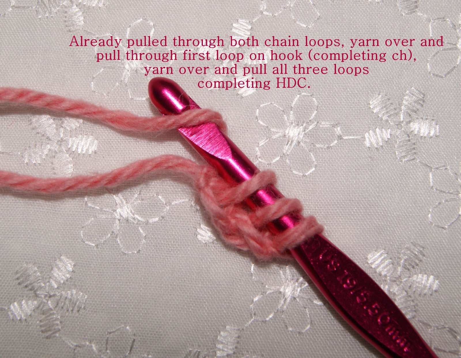 HDC or DC chainless foundation tutorial Stitch4eveR