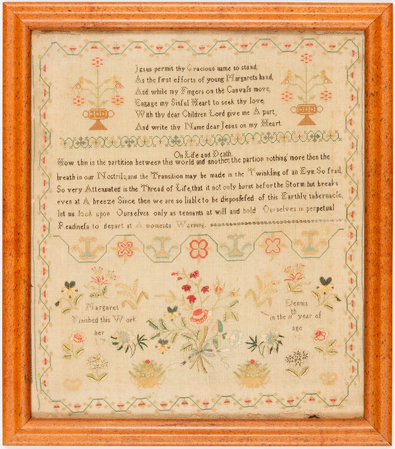 A Short History of Embroidery Stitch Samplers Stitched Stories