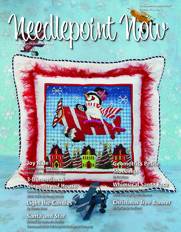 Needlepoint Now November December 2017 Stitches From The Heart